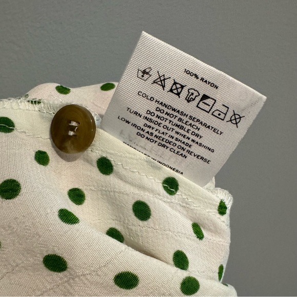 NWT Faithfull The Brand Racquel Skirt in Lula Dot Print, Size 6 - Picture 13 of 13